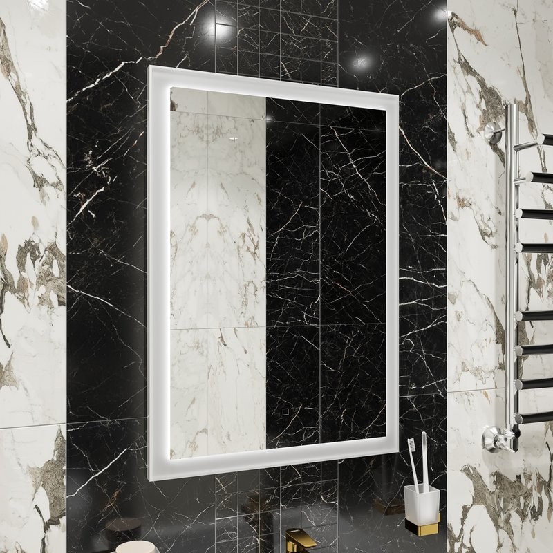 Мебель для ванной комнаты KERAMA MARAZZI Logica 60 подвесная, белоснежная, без отверстий под смеситель