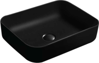 Накладная раковина Vincea VBS-105MB 50 матовая черная