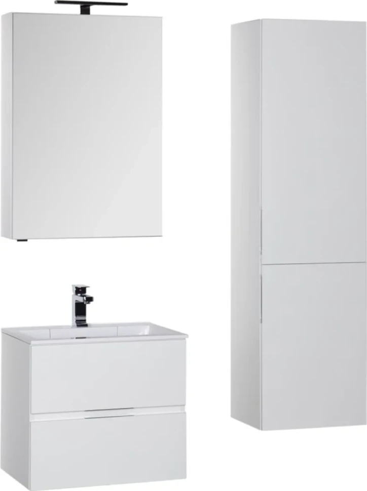 Мебель для ванной комнаты Aquanet Алвита 60 белая