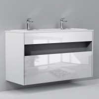 Тумба под раковину без столешницы AM.PM Func 120 белый глянец Тумба под раковину без столешницы AM.PM Func 120 белый глянец