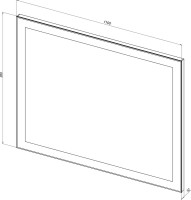 Мебель для ванной Aquanet Токио 58 1 ящик R