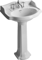 Раковина Simas Arcade AR814 с 1 отв., с пьедесталом
