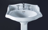 Раковина Simas Arcade AR814 с 1 отв., с пьедесталом