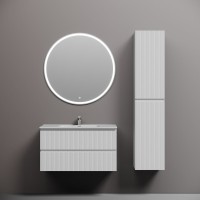 Тумба с раковиной Sancos Snob T 90 bianco, раковина CN7002