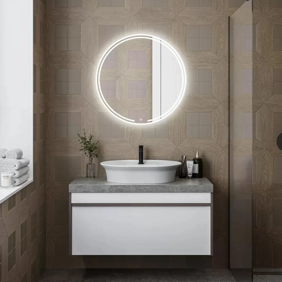 Зеркало круглое KERAMA MARAZZI Mio 80 с подсветкой