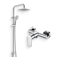 Душевой комплект Смеситель для душа Wasserkraft Dill 6102 + Стойка A017