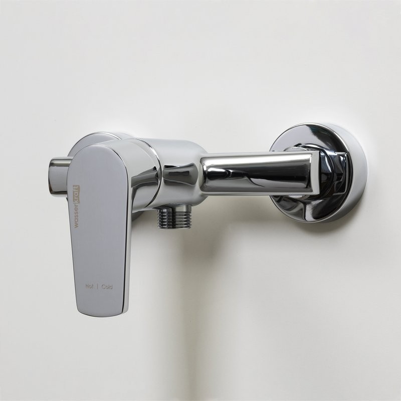 Душевой комплект Смеситель для душа Wasserkraft Dill 6102 + Стойка A017