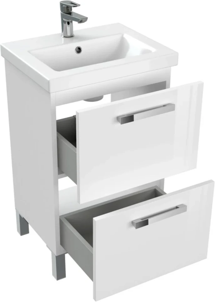 Мебель для ванной комнаты Cersanit Melar 50 белая