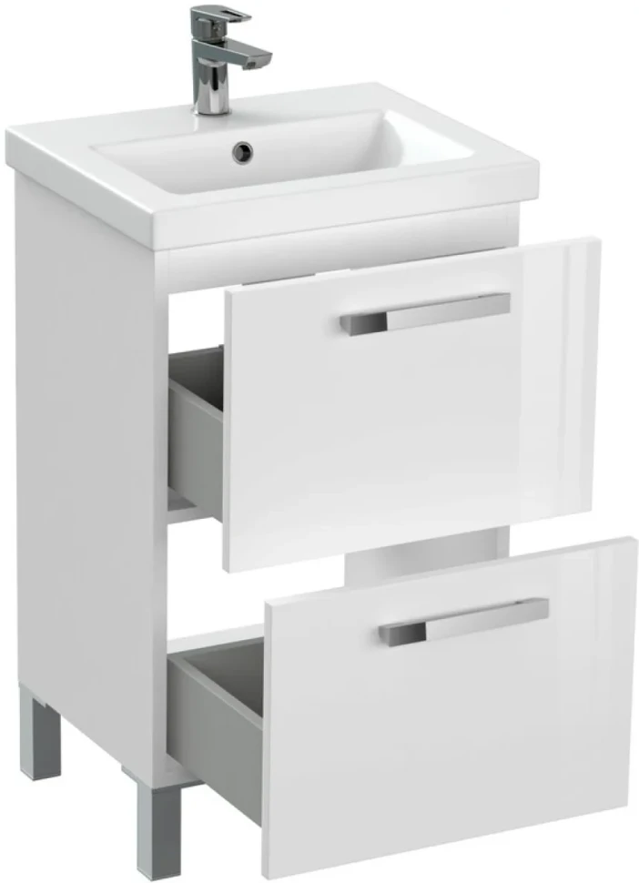 Мебель для ванной комнаты Cersanit Melar 50 белая