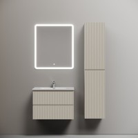 Мебель для ванной комнаты Sancos Snob R 70 beige soft, раковина CN7007