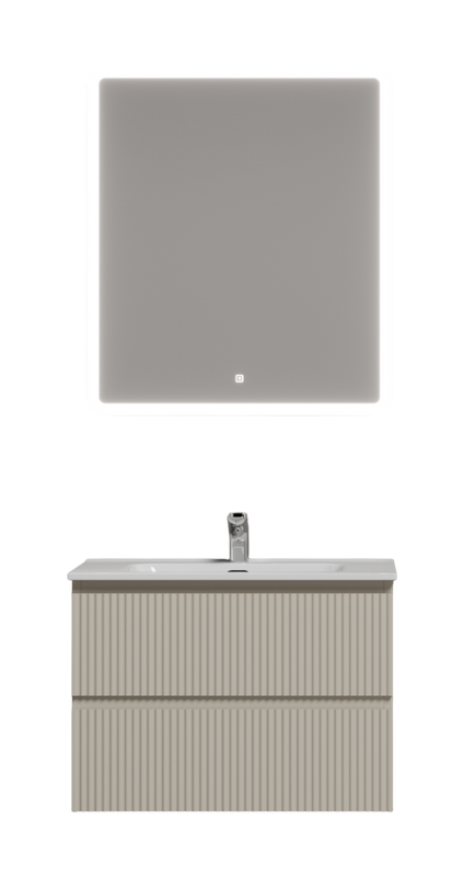 Мебель для ванной комнаты Sancos Snob R 70 beige soft, раковина CN7007