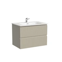 Мебель для ванной комнаты Sancos Snob R 70 beige soft, раковина CN7007