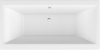 Акриловая ванна Excellent Pryzmat 200x90 см, встраиваемая, белая, с каркасом