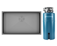 Комплект Мойка Paulmark Next PM217444-MG серый матовый + Измельчитель Intenso Комплект Мойка Paulmark Next PM217444-MG серый матовый + Измельчитель Intenso