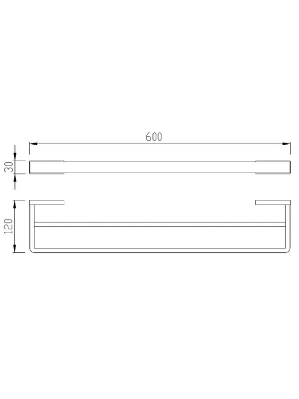 Держатель для полотенец Abber Westen AA1757NG никель