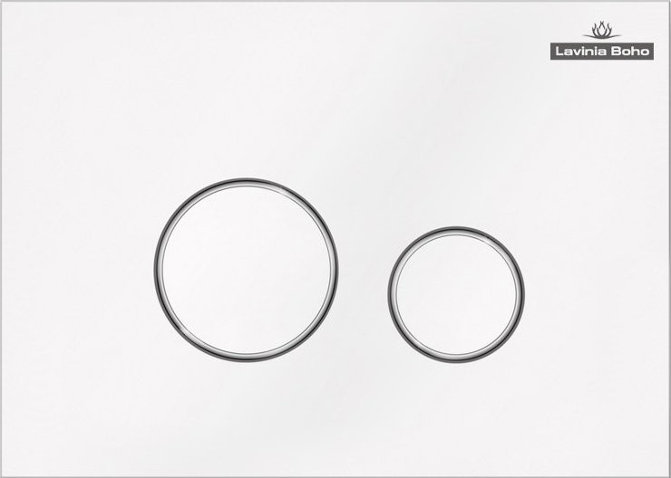 Комплект Lavinia Boho Унитаз подвесной Aveo Rimless 3306101R + Крышка-сиденье Aveo 33290600 с микролифтом + Инсталляция RelFix 38010020 + Кнопка RelFix 3805004W белая, хром