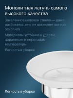 Мыльница AM.PM Sense L A7434200 настенная, стеклянная, хром