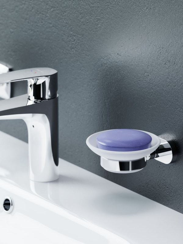 Мыльница AM.PM Sense L A7434200 настенная, стеклянная, хром