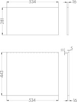Тумба под раковину без столешницы AQUATON Лондри 60 дуб кантри, фасад дуб кантри
