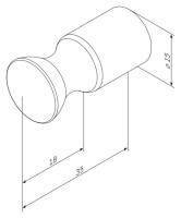 Набор Мыльница AM.PM Sensation A3031200 + Дозатор A3031900 + Стакан A3031300 + Крючок A3035500