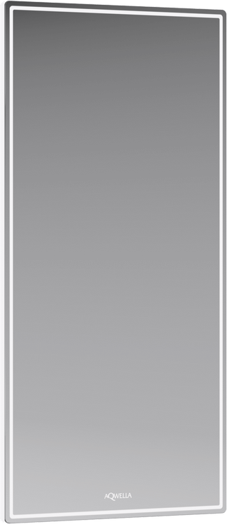 Мебель для ванной комнаты Aqwella Alba 60 L, подвесная, дуб давос, матовая белая