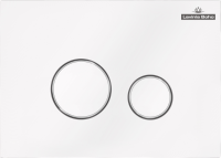 Комплект Lavinia Boho Унитаз приставной Aveo Rimless 3306404R + Крышка-сиденье Aveo 33290600 с микролифтом + Бачок скрытого монтажа RelFix 38020010 + Кнопка RelFix 3805004W