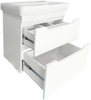 Тумба с раковиной Emmy Агата 55 подвесная Тумба с раковиной Emmy Агата 55 подвесная