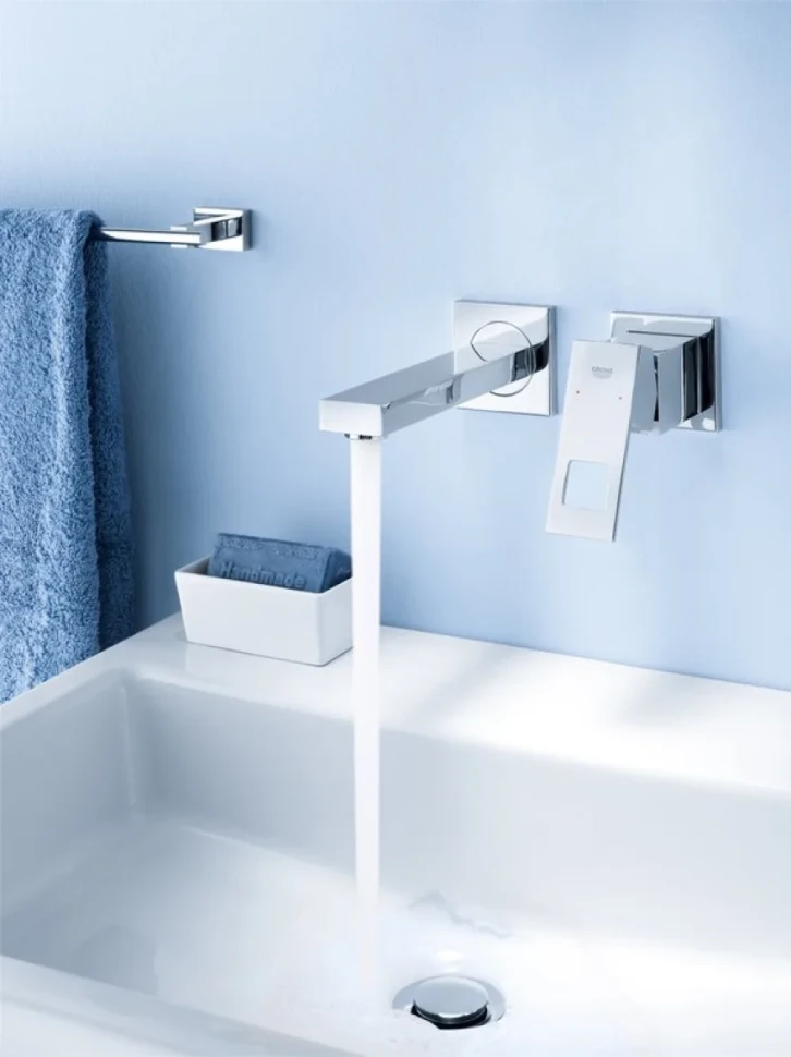 Смеситель для раковины Grohe Eurocube 19895000 С ВНУТРЕННЕЙ ЧАСТЬЮ