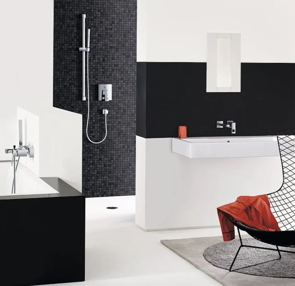 Смеситель для раковины Grohe Eurocube 19895000 С ВНУТРЕННЕЙ ЧАСТЬЮ