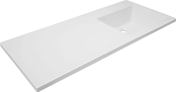 Раковина над стиральной машиной Эстет Даллас 100 R с кронштейном