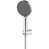 Смеситель для душа с душевым гарнитуром, Хром, AQUAme Asti AQM6413CR