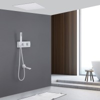 Душевой комплект Abber Daheim AF8254W С ВНУТРЕННЕЙ ЧАСТЬЮ, матовый белый