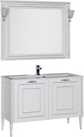 Зеркало Aquanet Паола 120 белое