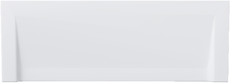 Акриловая ванна Alex Baitler Madin 170x75 см, встраиваемая, белая, с экраном