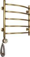 Полотенцесушитель электрический Domoterm Калипсо П5 50x50, античная бронза, L