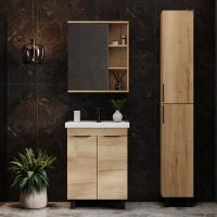 Мебель для ванной комнаты Onika Легран 70 напольная, дуб галифакс