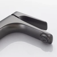 Смеситель для раковины Shevanik S4201T, оружейная сталь