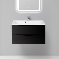 Тумба под раковину BelBagno Marino 80 nero lucido