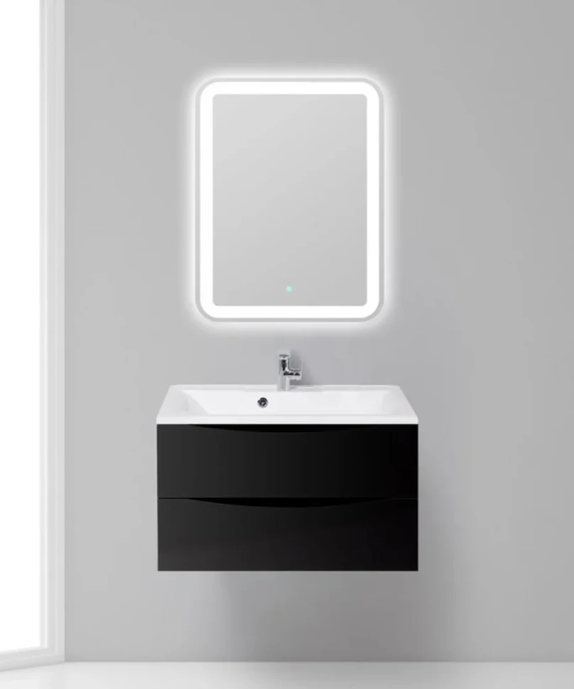 Тумба под раковину BelBagno Marino 80 nero lucido