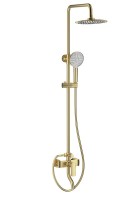 Душевая стойка Wonzon & Woghand WW-AE3354-BG брашированное золото