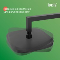 Душевой комплект IDDIS Agua AGU20FBi67 С ВНУТРЕННЕЙ ЧАСТЬЮ, матовый черный