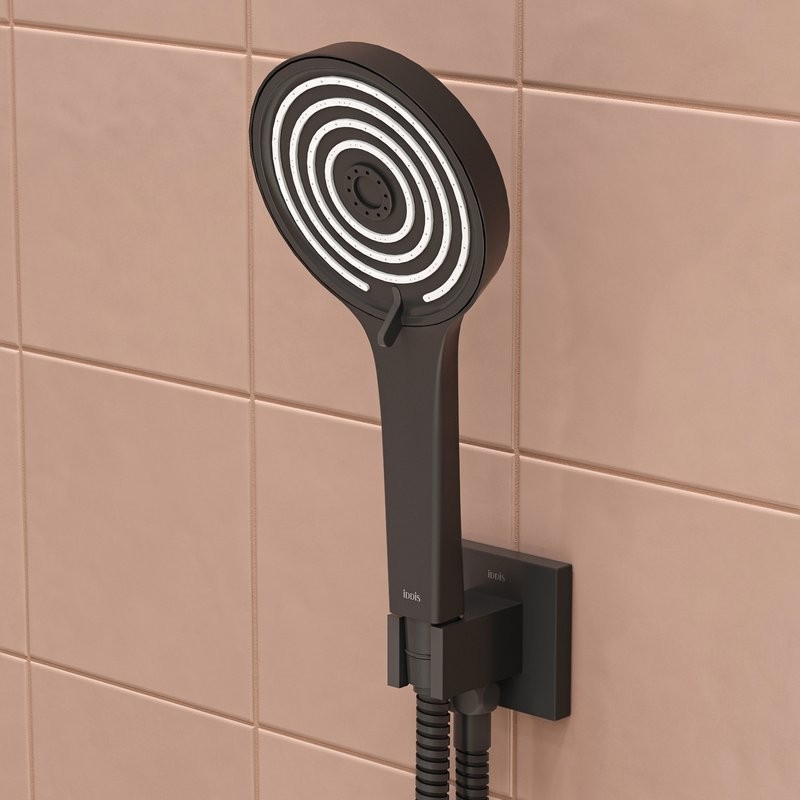 Душевой комплект IDDIS Agua AGU20FBi67 С ВНУТРЕННЕЙ ЧАСТЬЮ, матовый черный