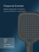 Душевая лейка AM.PM Func F028F022 черная Душевая лейка AM.PM Func F028F022 черная