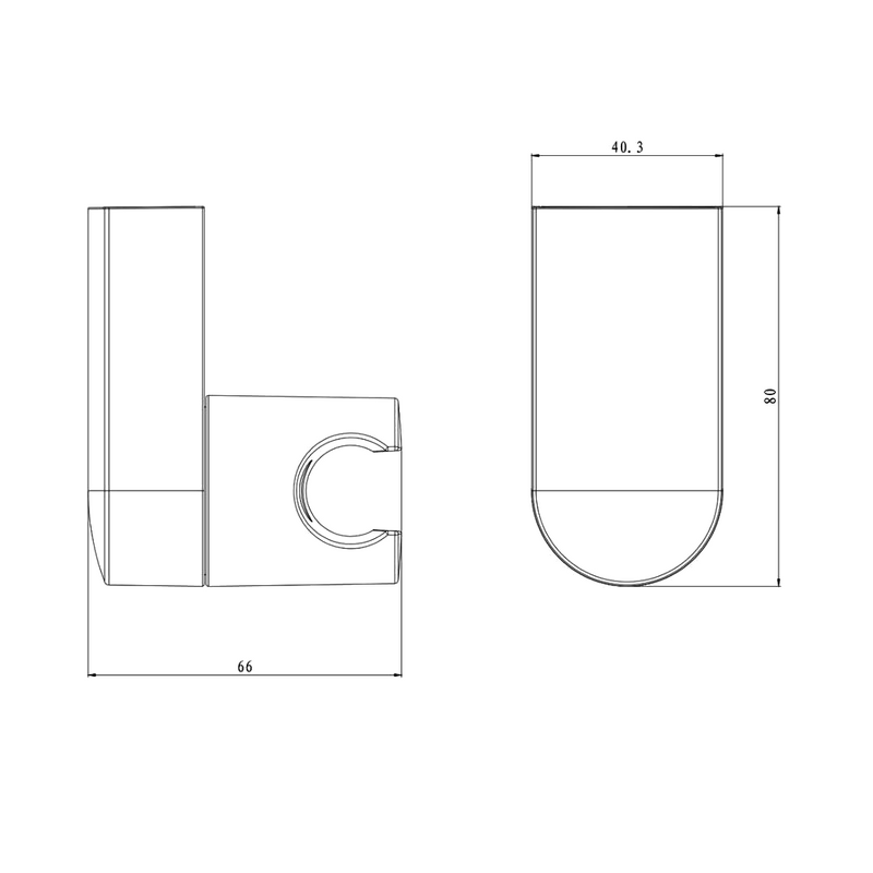 Настенный держатель Olive'S S02 хром