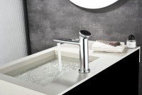 Смеситель для раковины Black&White Gravity 7107C chrome Смеситель для раковины Black&White Gravity 7107C chrome