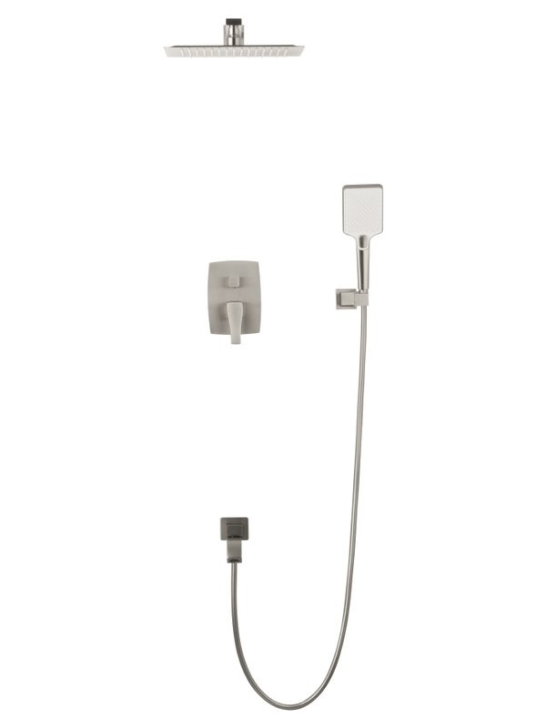 Душевой комплект Wonzon & Woghand Flex WW-88939072-BN С ВНУТРЕННЕЙ ЧАСТЬЮ, брашированный никель