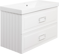 Тумба под раковину La Fenice Cubo Twin 100 белая