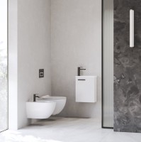 Смеситель для раковины Ravak Chrome II CR II 014.20BL матовый черный