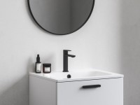 Смеситель для раковины Ravak Chrome II CR II 014.20BL матовый черный