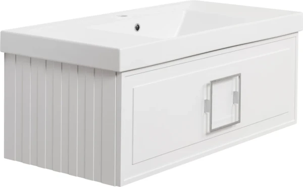 Тумба под раковину La Fenice Cubo 100 белая